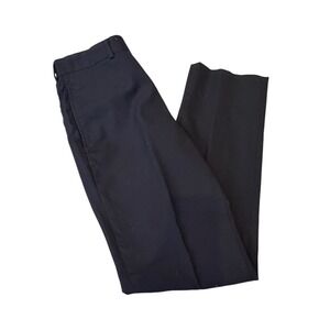Brooks Brothers Boys Size 12 Black Wool Dress Pants Junior Plain Front